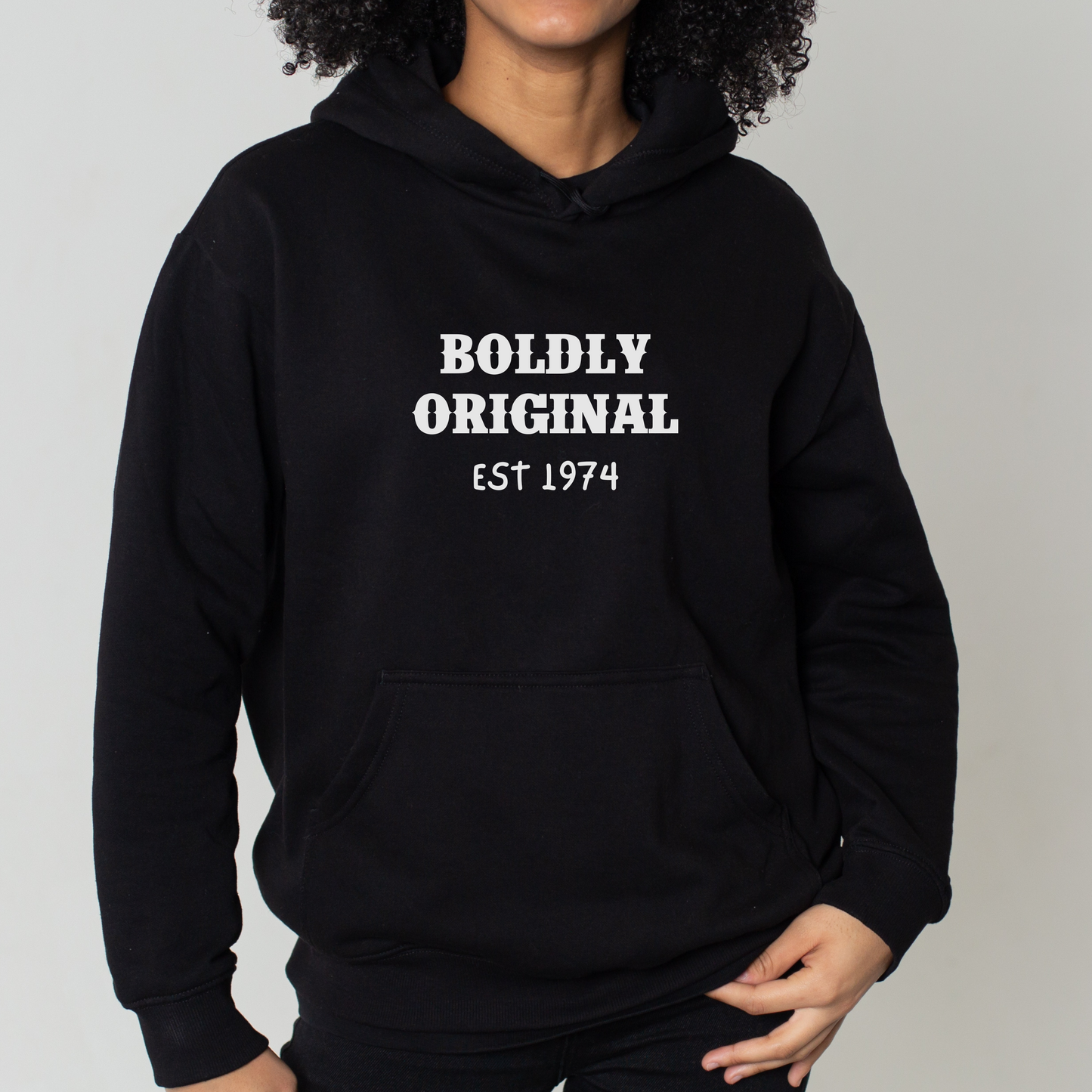 Boldly original hoodie with your personalised Tribe